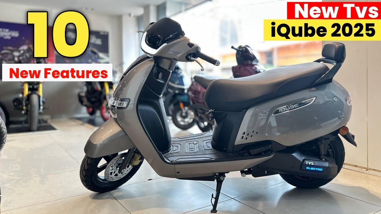 TVS iQube Scooty Launched 2025
