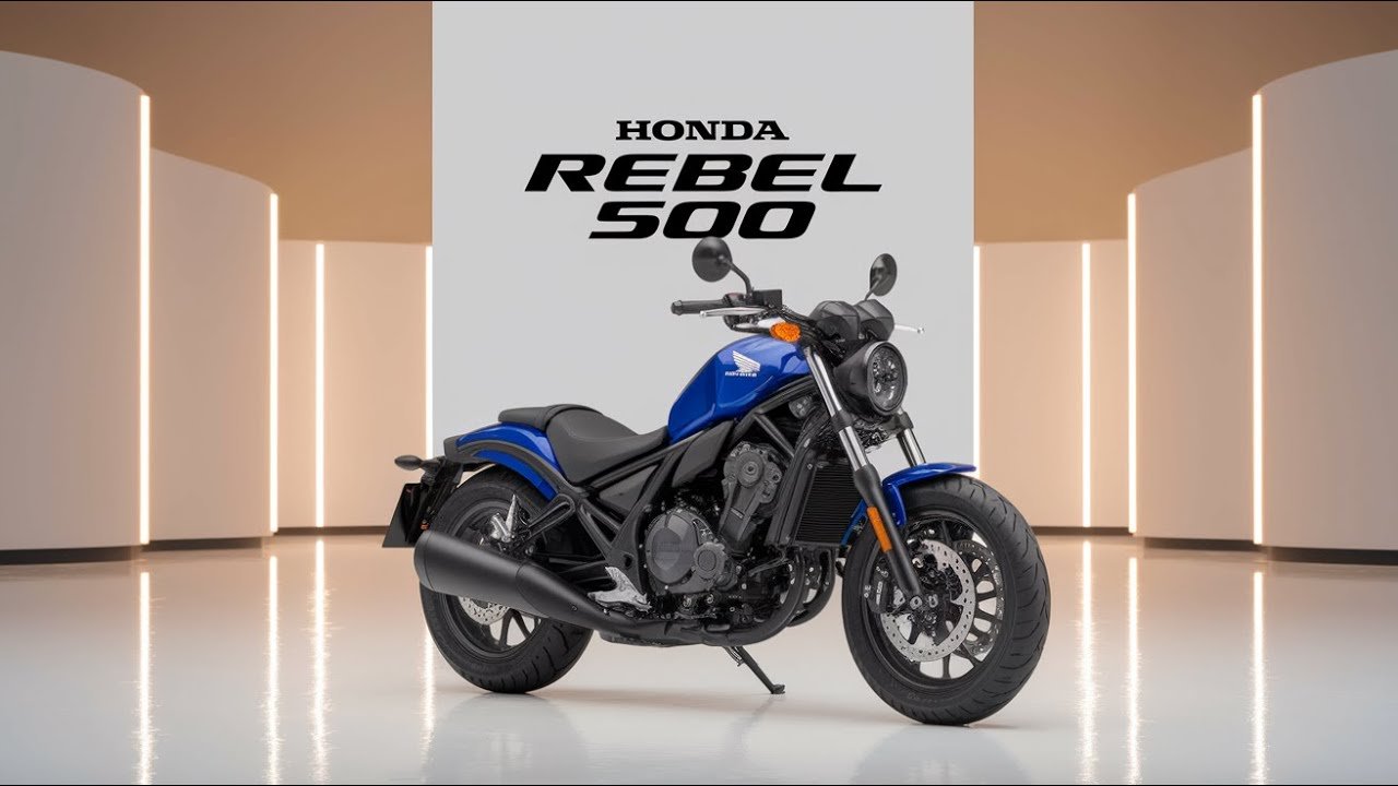 Honda Rebel 500 2025 Offers Modern Cruiser Look